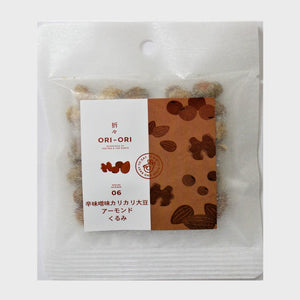 【ORI-ORI】辛味噌味カリカリ大豆アーモンドくるみ20g