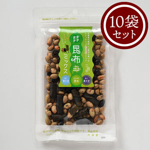 まきまき昆布・青大豆・黒大豆ミックス55g