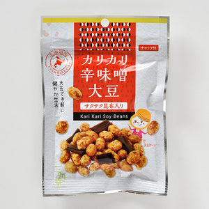 カリカリ辛味噌大豆・サクサク昆布33g
